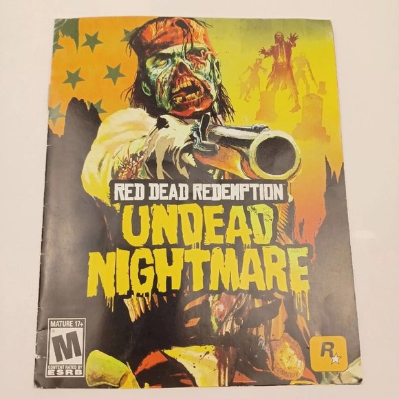 Red Dead Redemption: Undead Nightmare (Sony PlayStation 3, 2010) PS3 CIB Manual - Picture 4 of 8